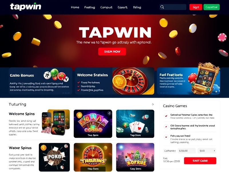 Welcome to Tapwin App, the premier online gambling platform offering a wide selection of casino games, slots, poker, and sports betting. Secure your account today and enjoy exclusive bonuses at tapwinapp.com.